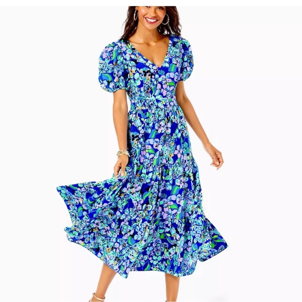 💕NWT Grace Short Sleeve Midi Sz16